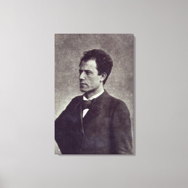 Lienzo Retrato de Gustav Mahler, 1897 (Anverso)
