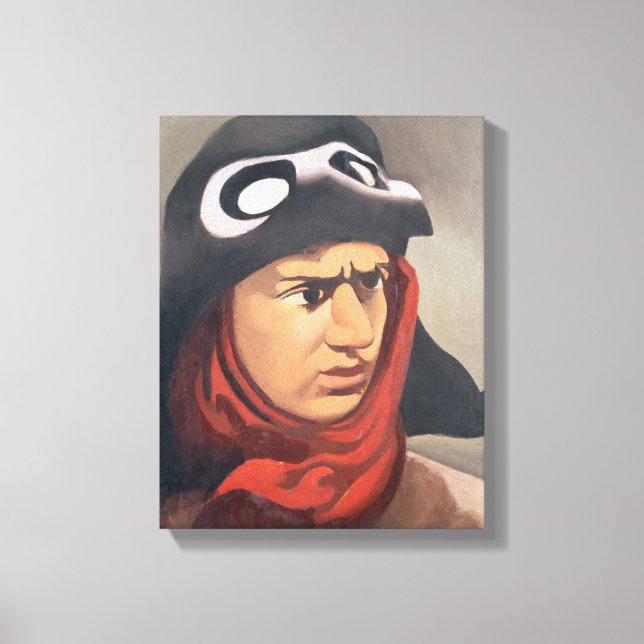 Lienzo Retrato de Guynemer, 1921-23 (Anverso)