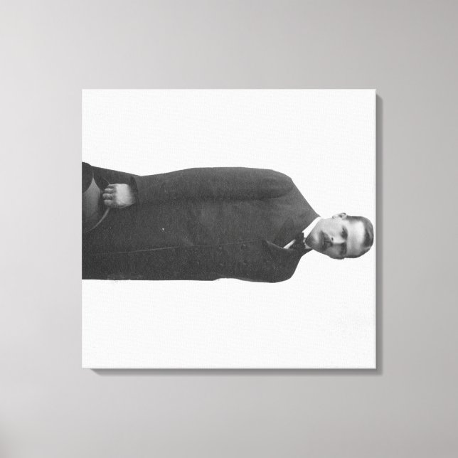 Lienzo Retrato de Harry Longabaugh "Sundance Kid" (Anverso)