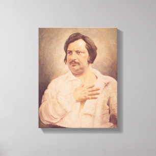 Lienzo Retrato de Honore de Balzac