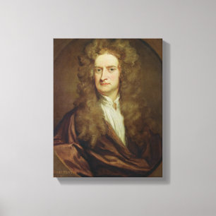 Lienzo Retrato de Isaac Newton 1702