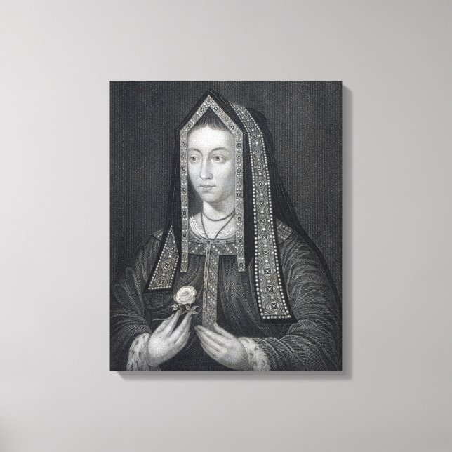 Lienzo Retrato de Isabel de York (Anverso)