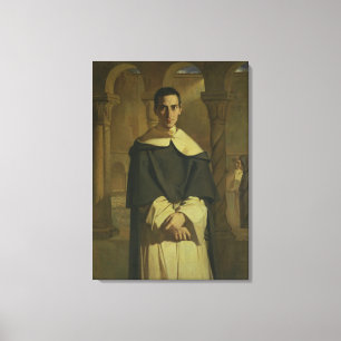 Lienzo Retrato de Jean Baptiste Enrique Lacordaire
