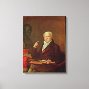 Lienzo Retrato de Jean Nicolas Corvisart des Marets