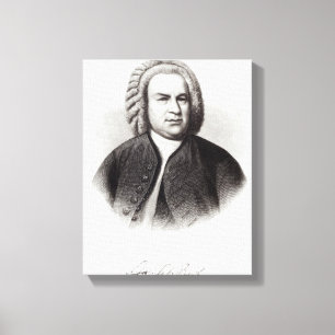 Lienzo Retrato de Johann Sebastian Bach