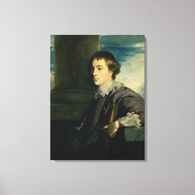 Lienzo Retrato de John Charles Spencer, Lord Althorp (oi) (Anverso)
