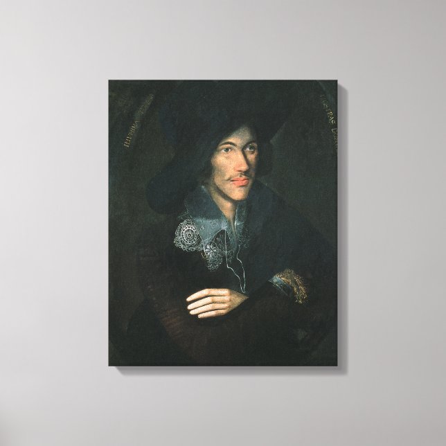 Lienzo Retrato de John Donne, c.1595 (Anverso)
