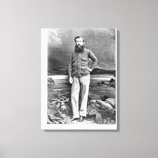 Lienzo Retrato de John Hanning Speke (Anverso)