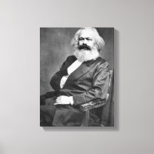 Retrato de Karl Marx (Fundador del Marxismo)