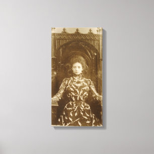 Lienzo Retrato de la actriz Vera Komissarzhevskaya