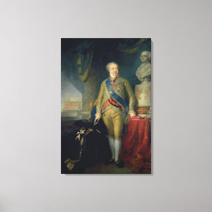 Lienzo Retrato de la cuenta Alexander Kurakin, 1802