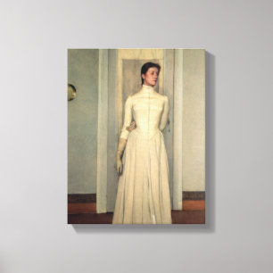 Lienzo Retrato de la hermana del artista, margarita