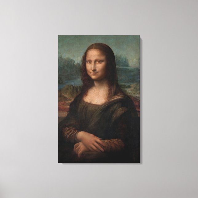 Lienzo Retrato de la Mona Lisa del Giocondo (Anverso)