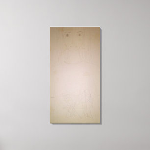 Lienzo Retrato de la mujer