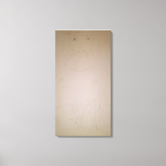 Lienzo Retrato de la mujer