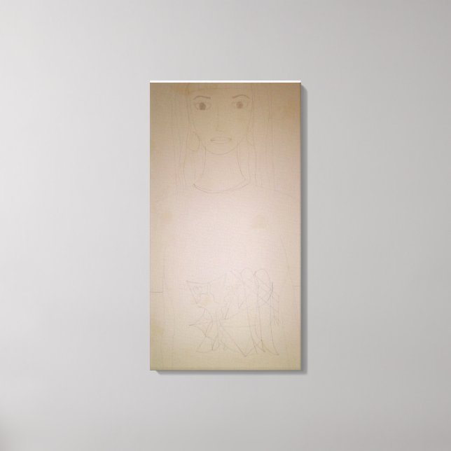 Lienzo Retrato de la mujer (Anverso)