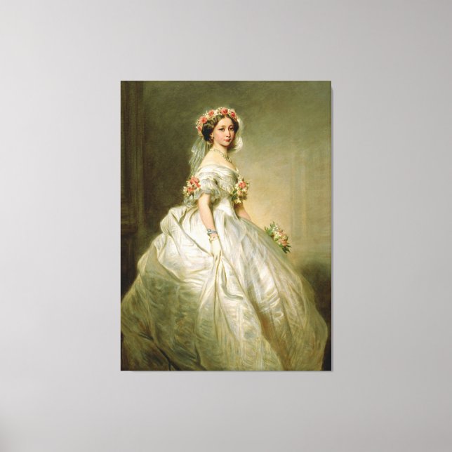 Lienzo Retrato de la princesa Alicia del Reino Unido (Anverso)