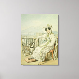 Lienzo Retrato de la Princesa Natalia Golitsin, 1822-26