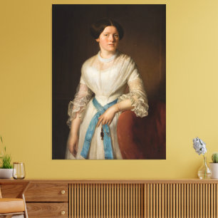 Lienzo Retrato de la señorita Pisarzowska