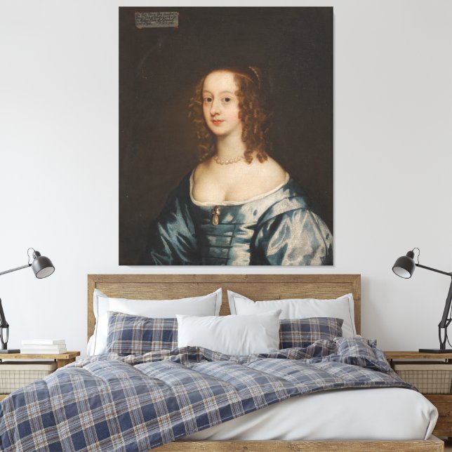 Lienzo Retrato de Lady Diana Grey, Condesa (Insitu(Dormitorio))