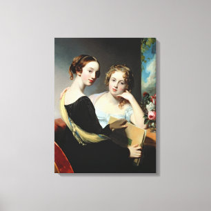 Lienzo Retrato de las hermanas de McEuen, después de 182