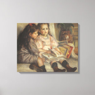 Lienzo Retrato de los niños Caillebotte de Pierre Renoir