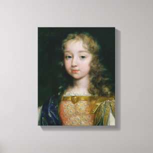 Lienzo Retrato de Louis XIV como niño