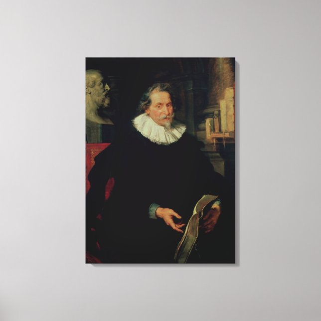 Lienzo Retrato de Ludovicus Nonnius (Anverso)