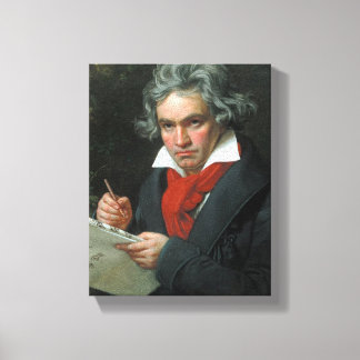 Lienzo Retrato de Ludwig van Beethoven