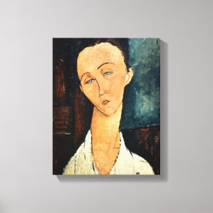 Lienzo Retrato de Lunia Czechowska, 1918