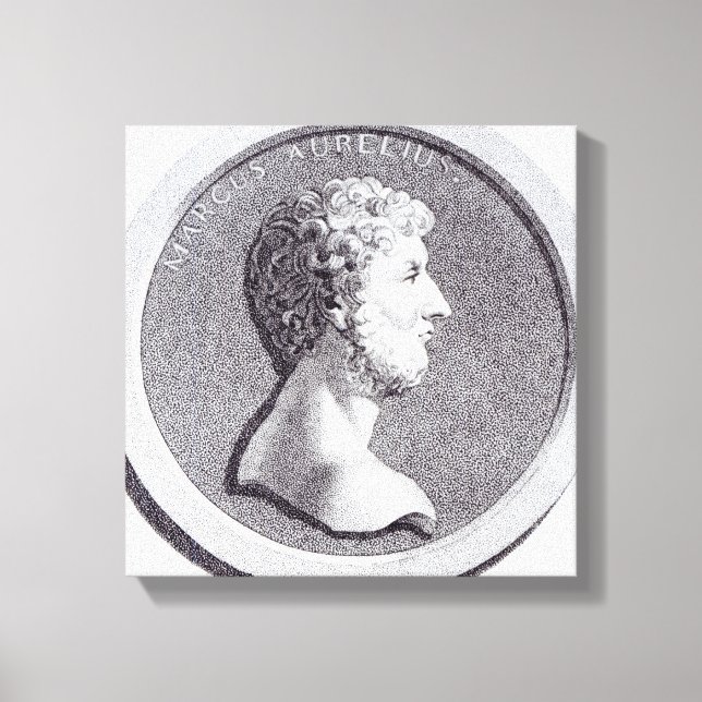 Lienzo Retrato de Marco Aurelio (Anverso)