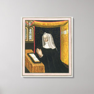 Lienzo Retrato de Margaret Beaufort, condesa de Richmon