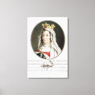 Lienzo Retrato de Marguerite de Provenza (1219-95), 1787