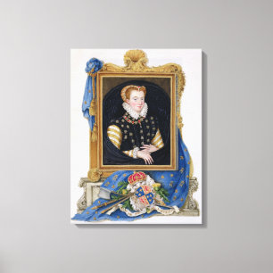 Lienzo Retrato de María Reina de Escocia (1542-87) de 'Me