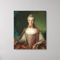 Retrato de Marie Adelaide 1756