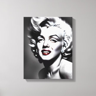 Lienzo Retrato de Marylin Monroe