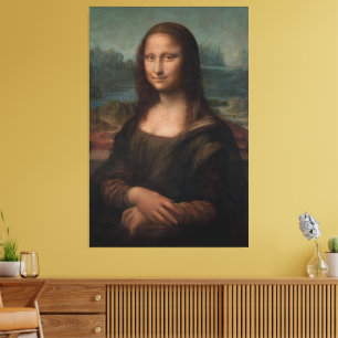 Lienzo Retrato de Mona Lisa