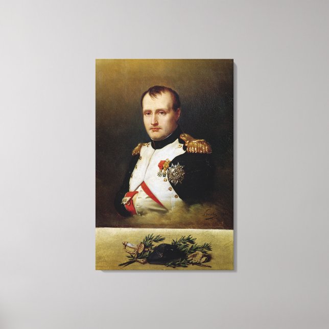 Lienzo Retrato de Napoleón I 1812 (Anverso)