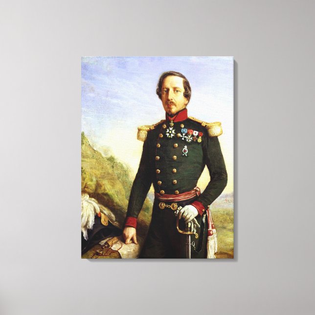 Lienzo Retrato de Napoleón III 1852 (Anverso)