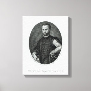 Lienzo Retrato de Niccolo Machiavelli