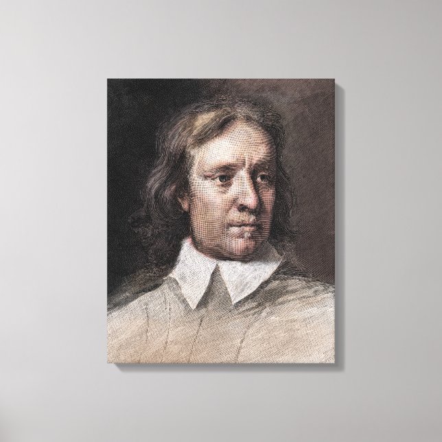 Lienzo Retrato de Oliver Cromwell (Anverso)