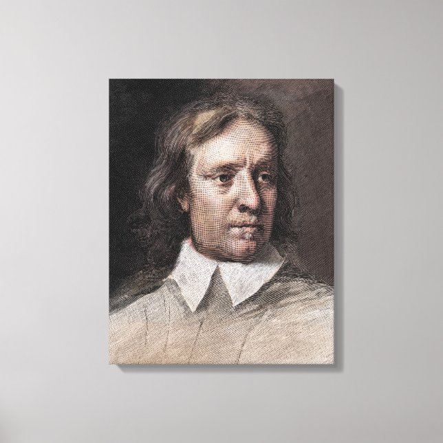 Lienzo Retrato de Oliver Cromwell (Anverso)