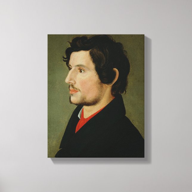 Lienzo Retrato de Otto Sigismund Runge (Anverso)
