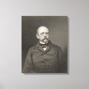 Lienzo Retrato de Otto von Bismarck