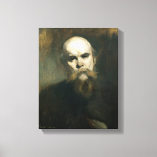 Lienzo Retrato de Paul Verlaine 1890