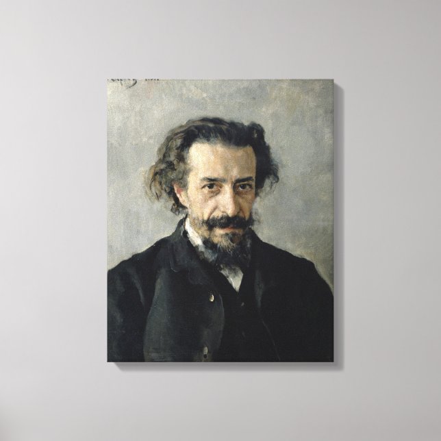 Lienzo Retrato de Pavel Blaramberg 1888 (Anverso)