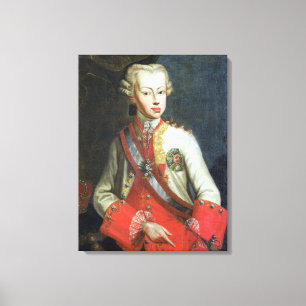 Lienzo Retrato de Pedro Leopoldo di Lorena, c.1750
