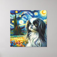 Retrato de perro chino chino estrellado - retrato 