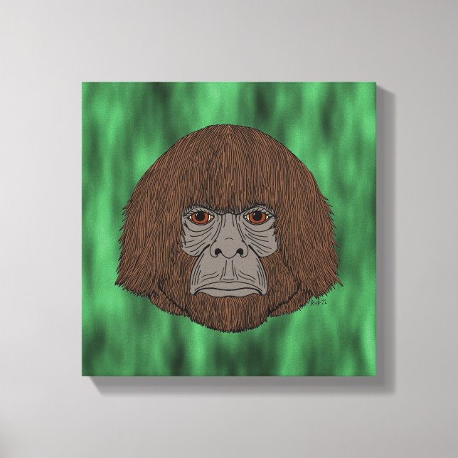 Lienzo Retrato de pie grande 2 (parecido a un ser humano) (Anverso)