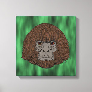 Lienzo Retrato de pie grande 2 (parecido a un ser humano)